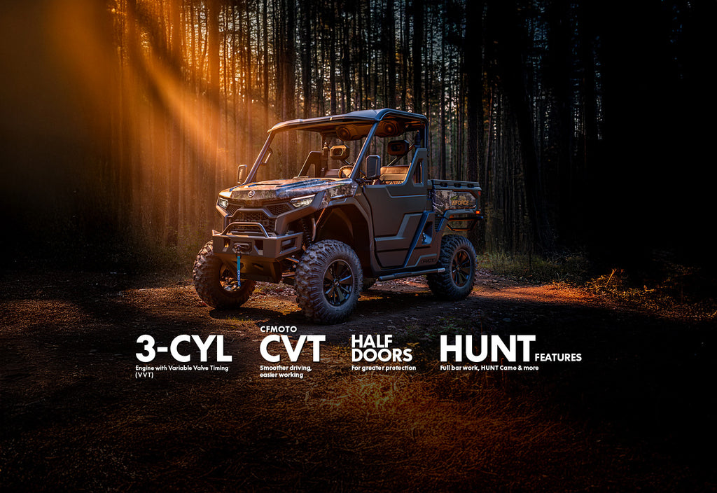 U10 PRO HUNT UTV by CFMOTO