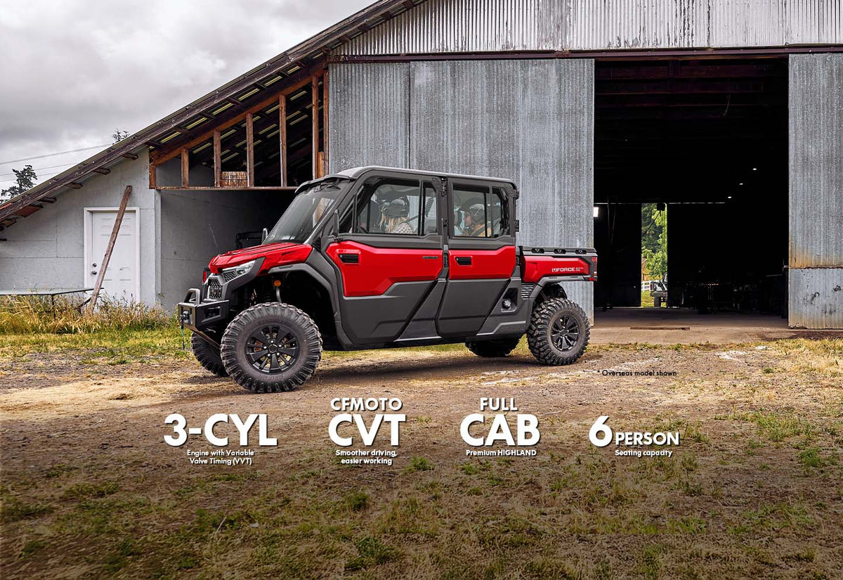 U10 PRO HIGHLAND XL UTV by CFMOTO
