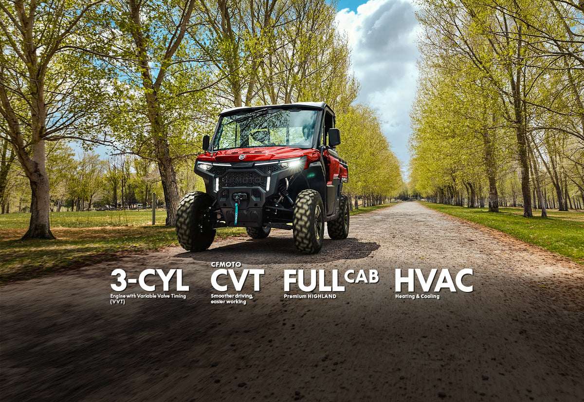 U10 PRO HIGHLAND UTV by CFMOTO