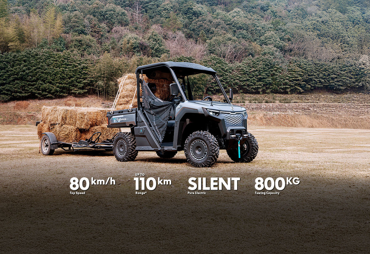 U6 EV electric UTV by CFMOTO