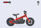 YCF 12" Electric Balance Bike - Red