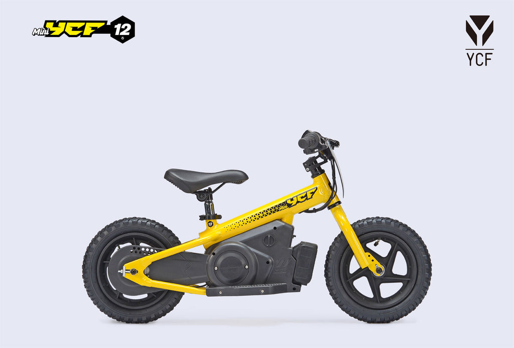 YCF 12" Electric Balance Bike - Yellow