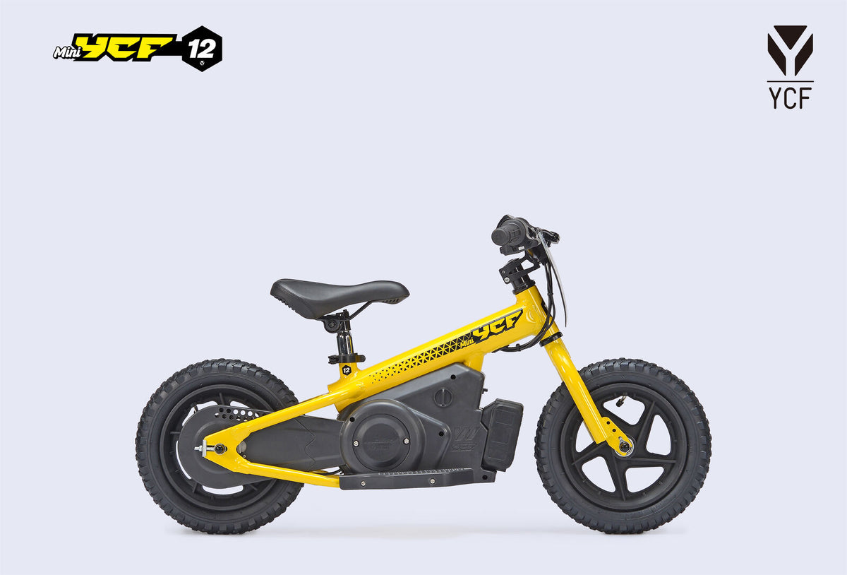 YCF 12" Electric Balance Bike - Yellow