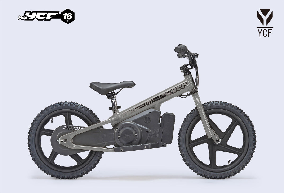YCF 16" Electric Balance Bike - Grey