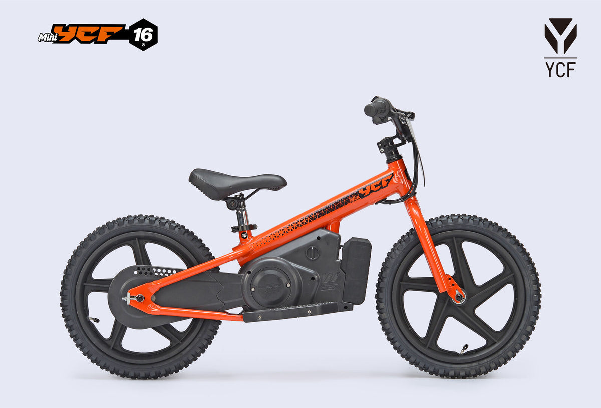 YCF 16" Electric Balance Bike - Orange