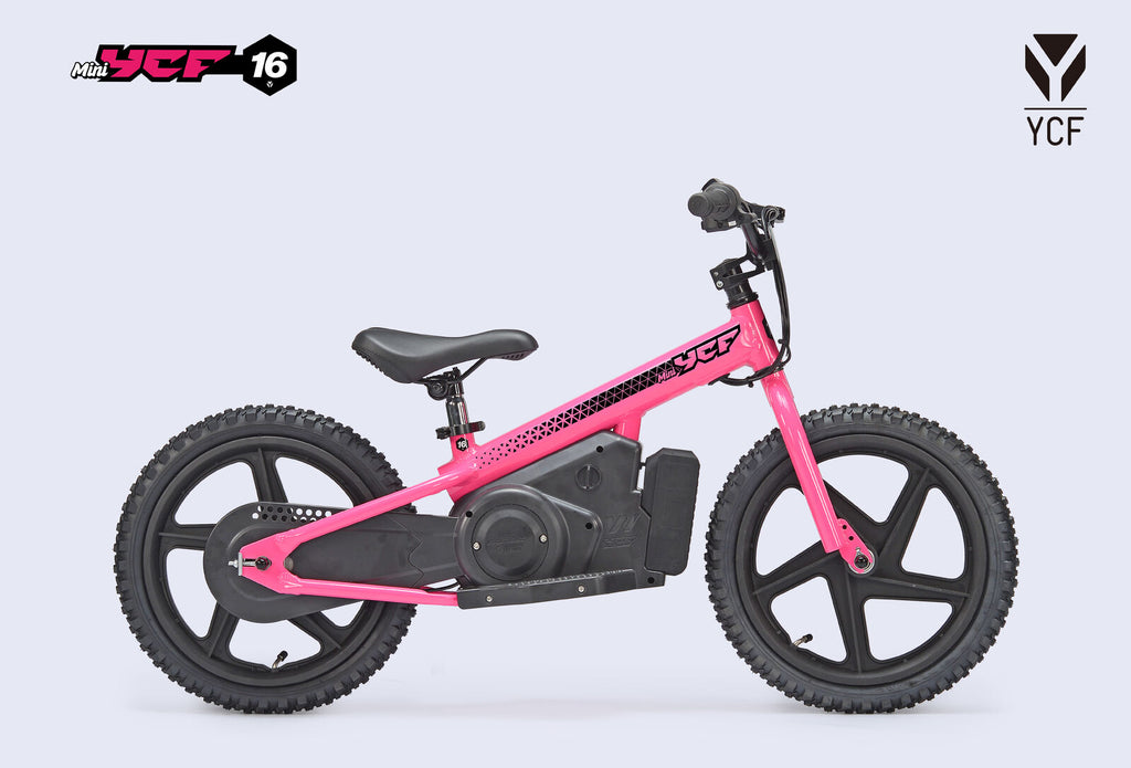 YCF 16" Electric Balance Bike - Pink