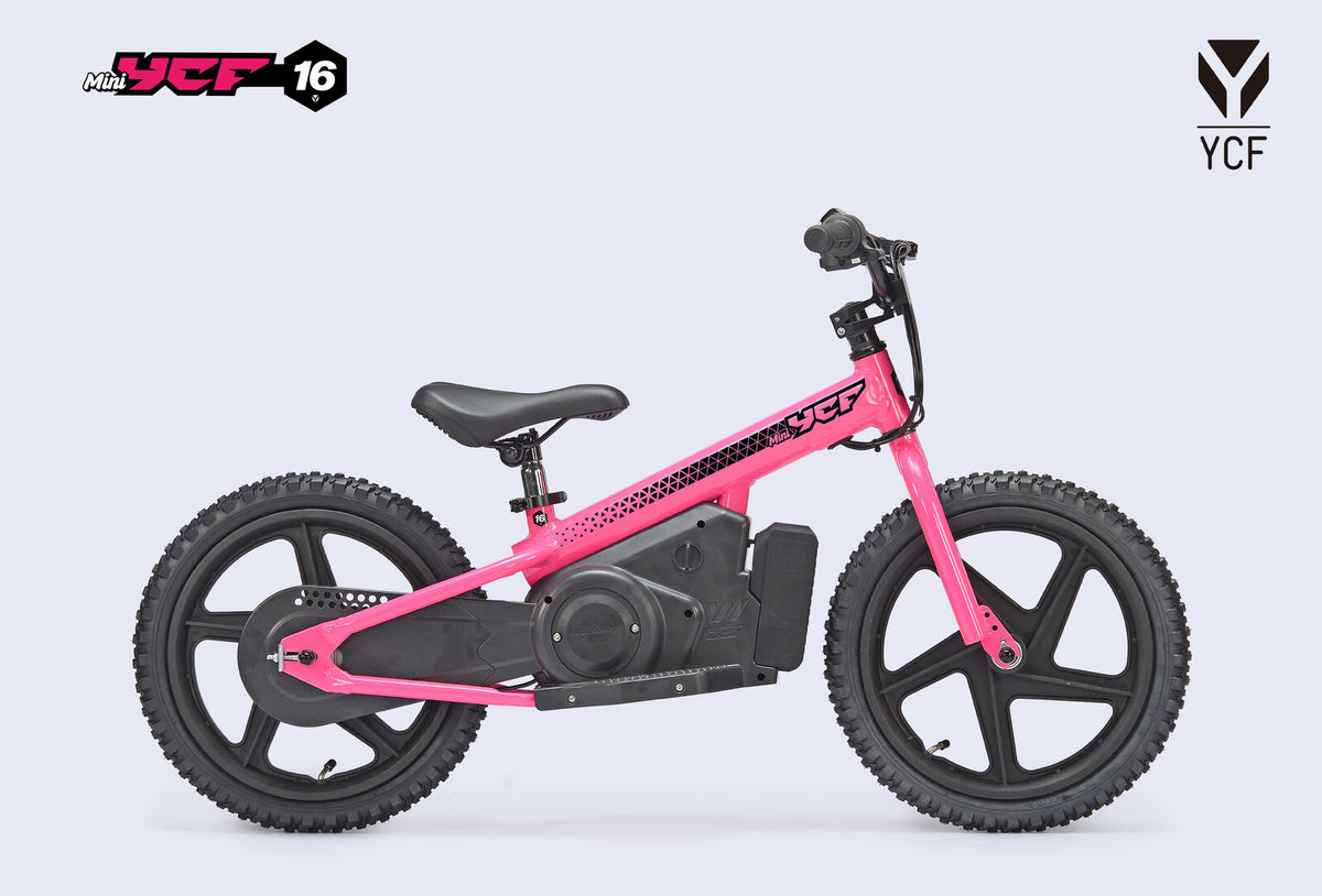 YCF 16" Electric Balance Bike - Pink