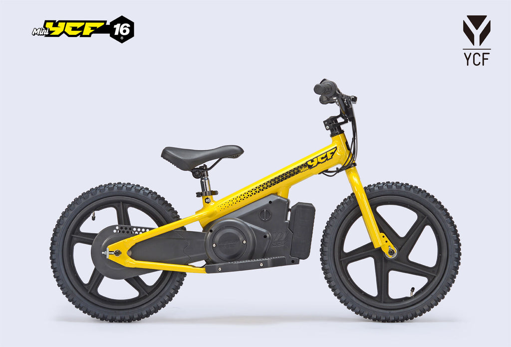 YCF 16" Electric Balance Bike - Yellow