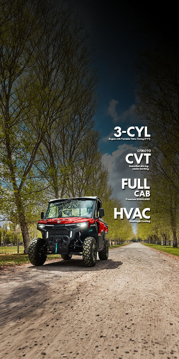 U10 PRO HIGHLAND UTV by CFMOTO